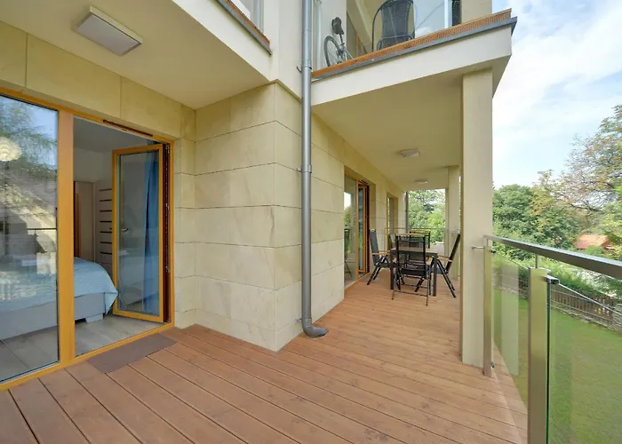 Subtelne I Stylowe Sun Seasons 24 W Karpaczu Z Umeblowanym Balkonem By Renters 아파트