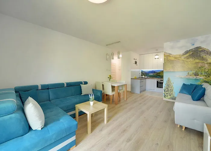 아파트 Subtelne I Stylowe Sun Seasons 24 W Karpaczu Z Umeblowanym Balkonem By Renters *